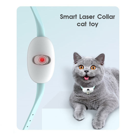 Automatic Cat Laser Toy, Smart Amusing Cat Laser Collar for Kitten, and Indoor Cats