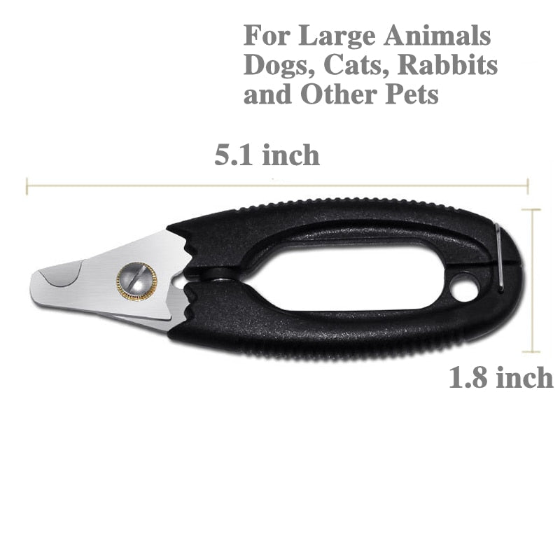 Well & Good Stainless Steel Nail Clippers for Large Dogs