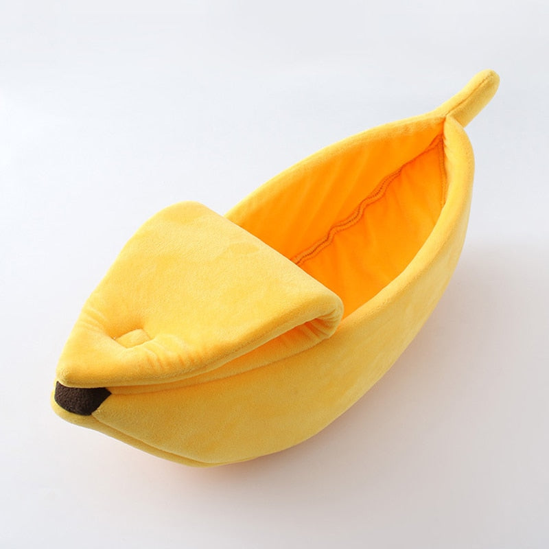 Funny Banana House Cat Bed Cute & Cozy